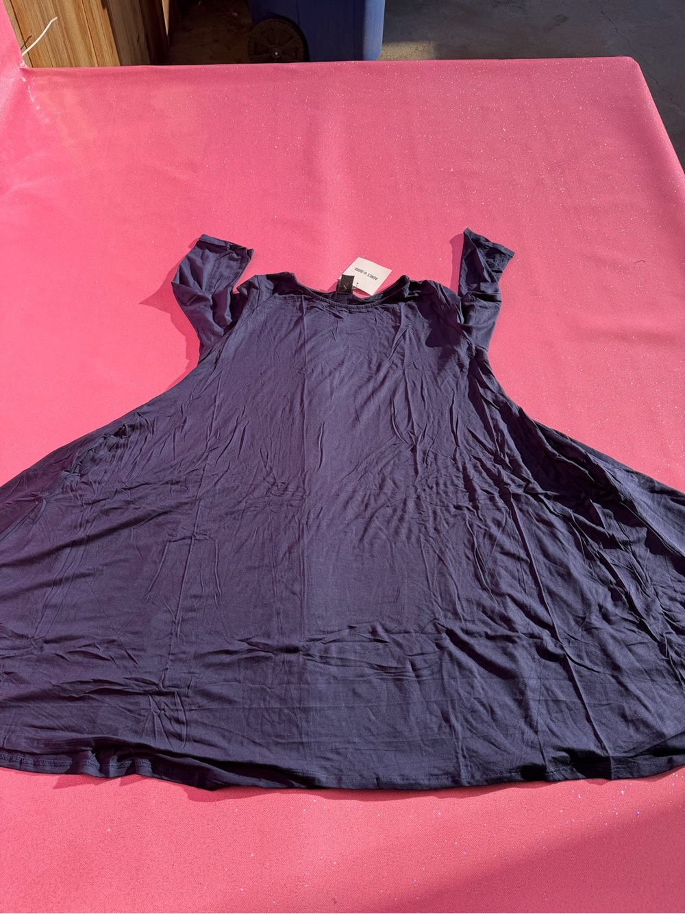 Agnes & Dora Navy Swing Tunic